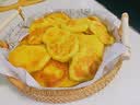 佳亿厨连 日式编织篮家用面包篮藤编托盘下午茶餐具双耳糖果盘水果点心篮 木手柄果篮小号 实拍图