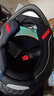 GSB摩托车头盔冬季防冻保暖男女盔3C电动车摩托车通勤竞速头盔gsb361 加一片镀黑红片留言：头盔颜色 XXL（建议58-59头围） 实拍图