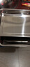 雅跃加厚不锈钢托盘长方形浅盘烤鱼盘装龙虾盘子酒店蒸箱蒸饭端菜托盘 无磁(36*27)特厚深盘 实拍图