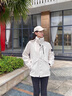 相伊恋人冲锋衣女三合一25年秋冬季新款防风防水夹克男登山外套城市轻户外 象牙白【单外套】 S码【建议110斤以下】 实拍图