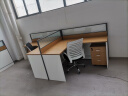 时仁（ShiRen）办公家具办公桌椅组合员工桌电脑桌现代简约屏风隔断办公室卡座 色卡一块（定制颜色） 实拍图