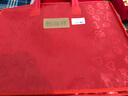 恒源祥全棉新婚庆四件套红色40支长绒棉简约刺绣结婚家纺床上用品 主图色（十全十美) 1.8m床【适合220*240cm喜被】 实拍图