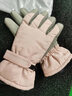 靓魅姿滑雪手套女冬天韩版防泼水防寒保暖加绒加厚手套棉骑行玩雪手套 升级款黑色 均码 实拍图