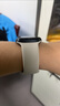 达梭适用苹果手表表带apple watch10/S9液态硅胶iwatchSE/7/8运动表带男女潮流创意ultra运动防水表链 新款-星光色 44/45/46/49mm（标准码） 实拍图