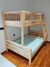 林氏家居原林氏木业实木上下床儿童双层床LH060高低床+上下床垫，1.2*1.9m 实拍图