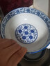 陶玲珑 青花瓷大碗水煮鱼盆酸菜鱼碗青花瓷餐具 大汤碗面碗冒菜碗超市酱菜展示盆 7英寸17.5cm 实拍图