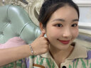 法梵瑞轻奢手链女足银潮时尚饰品天使之翼首饰送女友214情人节生日礼物 天使之翼蓝钻（豪华玫瑰礼盒） 实拍图