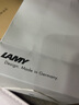 LAMY/凌美钢笔 Safari狩猎系列墨水笔 正姿钢笔大学生文具书写练字签字笔团购定制刻字礼品 磨砂黑色 0.5mm 实拍图