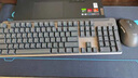 罗技（Logitech）K865机械键盘 无线键盘 104键全尺寸键盘 商务办公多设备长待机游戏电竞键盘（K845升级款） k865+M750L+大桌垫【黑色套装】 实拍图