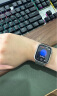 BHO适用apple watch s9保护壳膜一体S8钢化膜套苹果手表iwatch7/6/se2全屏 银色 S9/8/7代【41mm表盘】 实拍图