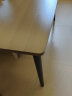 木月北欧餐桌椅现代简约大小户型橡胶木实木餐桌长方形饭桌 一桌六椅 【1.4米】 实拍图