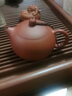 古悦堂 宜兴名家纯全手工紫砂壶 茶壶茶具刻绘底槽清西施壶 光素款 200ml 实拍图