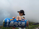 栢启歆帽子男 棒球帽休闲春夏防晒牛仔鸭舌帽户外百搭遮阳显脸小遮阳女 纯色水洗布黑色 实拍图