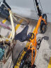 永久（FOREVER）折叠自行车成人男女学生变速20英寸城市代步单车 佳驰S级活力橙 实拍图