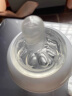 新安怡（AVENT）飞利浦自然系列新生儿宽口径原生硅胶奶嘴 亲柔奶嘴0-1月（单个简装） 单个 实拍图