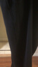米度丽孕妇裤春秋外穿冬季加厚保暖孕妇装秋冬长裤孕妇裤子宽松 樱花绒款-活性黑 XL码（建议：120-150斤） 实拍图