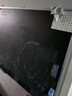 齐富黑板家用教学可擦写儿童磁性小画板教师粉笔写字板学生学习广告牌店铺餐饮展示牌板商用培训定制 [加厚银框]120*180CM挂式黑板 实拍图
