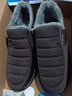 鮟鱇中老年爸爸妈妈老北京布鞋加绒保暖棉散步 男AK25570咖 40  实拍图