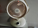 海尔（Haier） 空气循环扇电风扇台扇小风扇涡轮扇家用节能对流风扇台式壁挂音轻定时摇头办公学生宿舍桌面风扇 【豪华顶配台壁适用】遥控定时款HFX-Y2049A 实拍图
