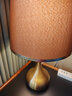 宅品（home taste）轻奢简约台灯后现代风格金色卧室床头灯触摸感应遥控可调光温馨 【咖啡罩】 触摸开关+单一亮度 暖光 5W 实拍图
