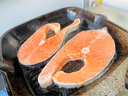 卖鱼七郎智利轮切三文鱼扒净重500g 2-3段中段大西洋鲑鱼排 生鲜鱼类海鲜 实拍图