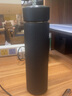 慕馨（moosen）316保温杯定制LOGO水杯男士大容量茶杯刻字纪念品年会礼物实用  商务黑【免费刻字】 实拍图