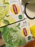 立顿（Lipton）乐活系列绿茶 精选绿茶茶包 独立三角茶包20包/30g 晒单实拍图
