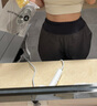 佑游运动短裤女假两件防走光瑜伽跑步外穿健身二件套J21086DY灰色 M 实拍图