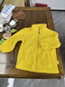 G.duck小黄鸭儿童冲锋衣春秋两件套男童女童冬季羽绒三合一防风保暖外套 黄色两件套【春秋薄款】 100  （建议身高85-95cm宝宝） 实拍图