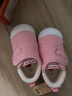 卡特兔学步鞋男宝宝儿童软底机能鞋婴儿女童宝宝婴幼儿宝宝童鞋 粉色（加绒冬款） 内长14cm 23码 (适合脚长13.5cm) 实拍图