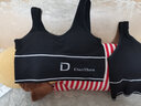 俞兆林2件装运动少女文胸内衣女防震跑步露美背聚拢健身瑜伽背心可外穿 黑色+黑色 80-140斤 实拍图