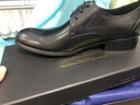 村哥牛皮皮鞋男商务正装男士布洛克皮鞋透气英伦雕花男鞋 黑色 38 实拍图