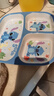 迪士尼（Disney）母婴 宝宝餐盘 儿童分格盘密胺防摔三格盘 史迪奇DW23010-S 实拍图