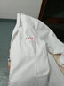 迪塞雅医生白大褂长袖护士服修身白大衣医用女工作服实验药店房工衣定制 纯白纽扣袖口（男款长袖） 2XL 实拍图