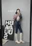 真维斯（Jeanswest）紧身小脚牛仔裤女春秋2026年新款高腰显瘦秋冬加绒铅笔靴裤 实拍图