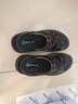 稻草人头层牛皮凉鞋男沙滩鞋男士拖鞋男镂空洞洞休闲男鞋子 黑色 39  实拍图