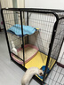 蔻丝【加粗方管】猫笼子超大号家用猫窝别墅带厕所一体室内屋宠物猫笼 【升级防溅砂挡板】78*55*100 【玩乐款】猫抓板+窝+碗+超值款 实拍图