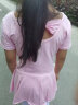 驰动儿童舞蹈服女童练功服春夏短袖考级服装连体服棉芭蕾舞裙粉色2XL 实拍图