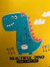 米尘儿童小行李箱拉杆箱男女孩童卡通可爱18英寸小型轻便旅行登机箱子 黄色小恐龙 18英寸 晒单实拍图