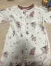 贝肽斯婴儿衣服新生儿春秋连体衣长袖睡衣宝宝空调哈衣爬行服 森林聚会-中开 90cm 实拍图