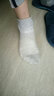 JQJQ 儿童袜子纯棉女学生短袜男童夏季短筒女童透气吸汗纯色防臭薄款 BG012(短筒)-6双灰色 脚长22-24厘米36-40码 实拍图