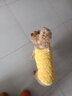 宠它星球狗狗衣服秋冬款猫咪泰迪小狗比熊冬季牵引幼犬棉衣秋季马甲西高地 桔色-菱形纹可牵引棉衣 XL【推荐9-12斤】可牵引设计 实拍图