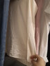 百图betu女装夏季新款吊带衫丝质缎面美背交叉带V领背心女2304T58 杏色 XS 实拍图