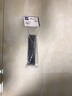 YOULET304不锈钢衣服无痕挂钩粘钩卫生间浴室毛巾免打孔轻奢黑色 黑洞三直钩 实拍图