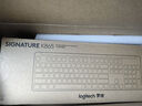 罗技（Logitech）K865机械键盘 无线键盘 104键全尺寸键盘 商务办公多设备长待机游戏电竞键盘（K845升级款） k865+M750L+大桌垫【黑色套装】 实拍图