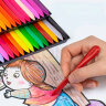 马培德Maped 塑料蜡笔36色筒装 儿童蜡笔不脏手安全无毒小学生幼儿园美术涂鸦画画笔套装文具862436CH 实拍图