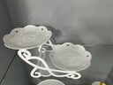 DISID甜品台展示架点心茶歇盘摆台派对盘子多层果盘下午茶摆盘塑料 【六件套】欧式甜品台套装 1个 实拍图