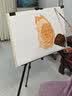 中盛画材 涂层亚麻油画布块 油画颜料油画工具画布框画布油画颜料油画画布油画布料棉麻画布48*58*5张美术写生 实拍图