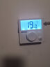 吉士（GIERSCH） 壁挂炉温控器背光数显温控开关室内阀门电地暖控温器锅炉恒温节能采暖简易温控器 有线款 实拍图