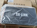 SK-LINK 桌面式光纤终端盒 4口4芯单模FC满配尾纤法兰盘 光缆熔接盒 光纤续接盘 配线架SK-GXH4SM-FC 实拍图